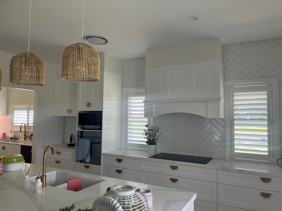 Recent bathroom tiling work by East Coast Tiling